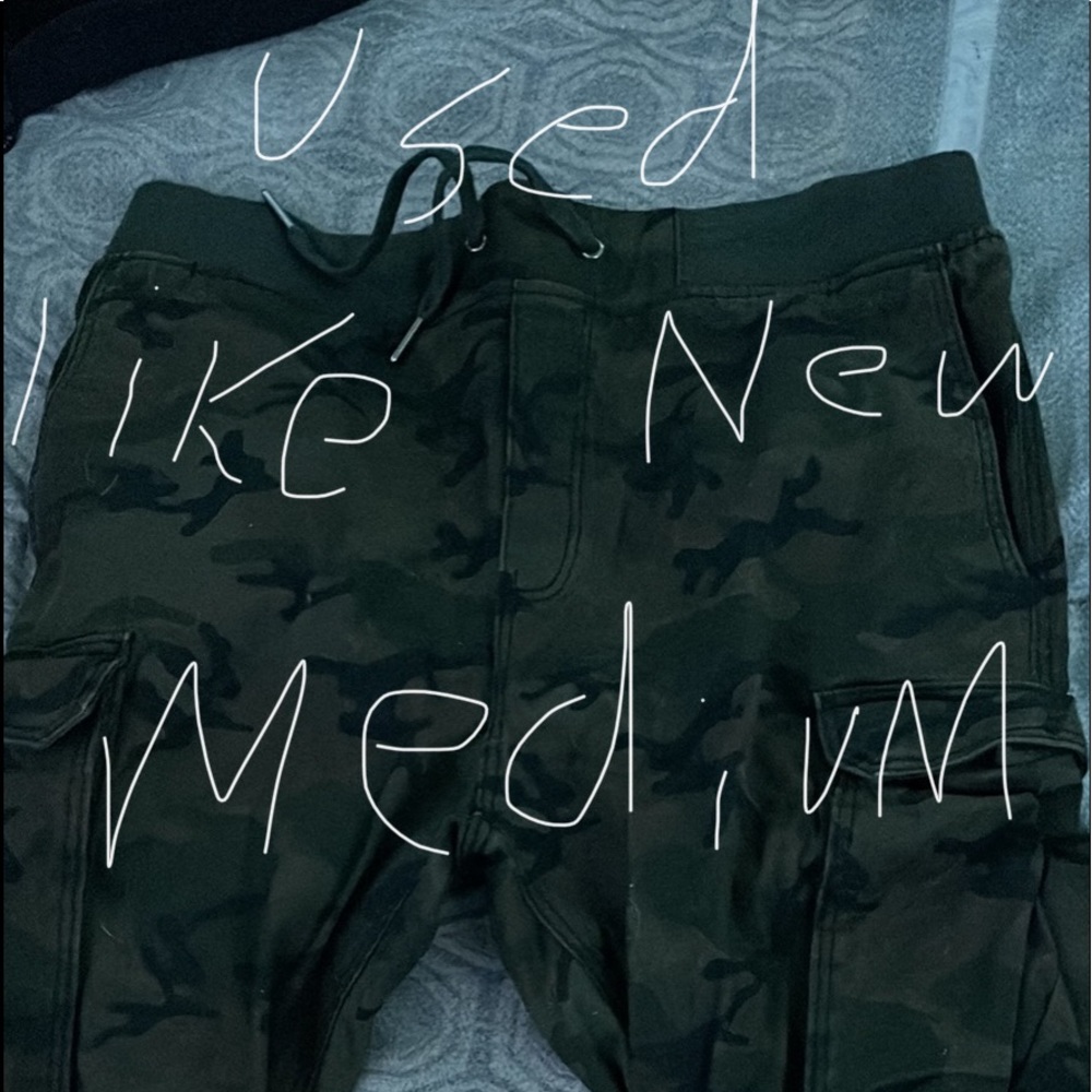 Skinny fit cargo pants